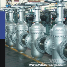 API 6D RF Type Cast Steel Body Through Conduit Gate Valve